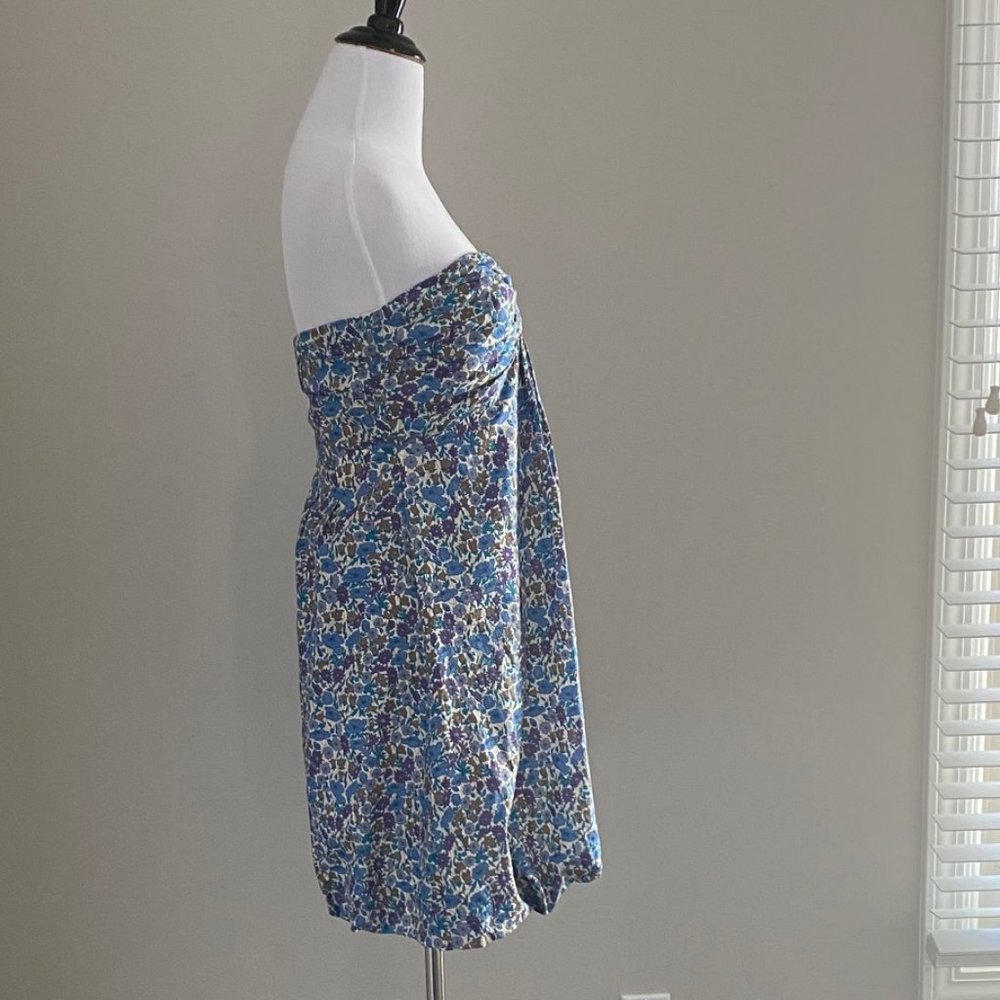 J Crew Strapless Floral Bubble Dress - Picture 3 of 5